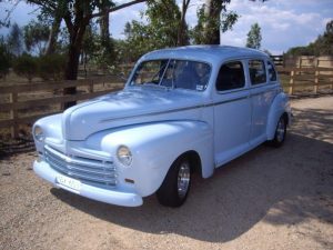 Moody Blue on show at Gippsland Vehicle Collection's Rod and Custom Cars and Bikes exhibition