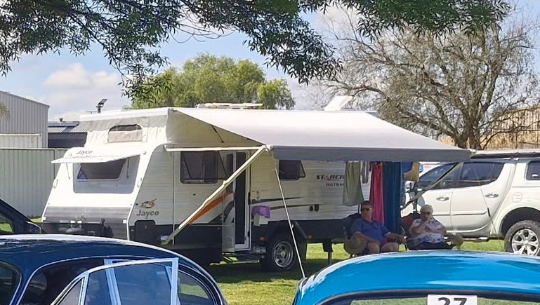 Camping within the Grounds